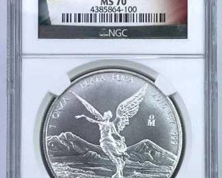 2016 Mexico ONZA Early Releases NGC MS70