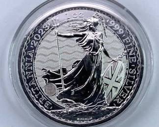 1oz 999 Silver 2023 Britianna