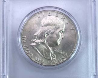 1963-D Franklin Half Dollar Nice Quality Coin