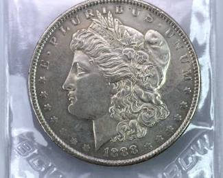 1888 Morgan Silver Dollar High Quality