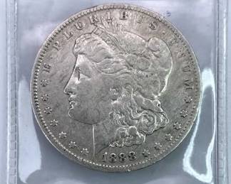 1888-O Morgan Silver Dollar