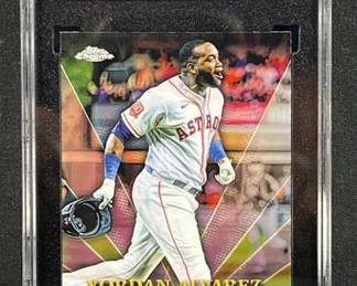 SGC 10 Yordan Alvarez Topps Chrome Technicolor