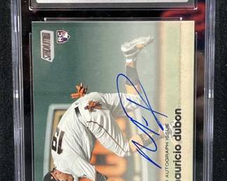 CSG 10 Mauricio Dubon Rookie Auto 2020 Topps