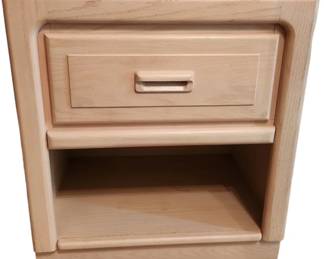 Bleached Wood Night Stand