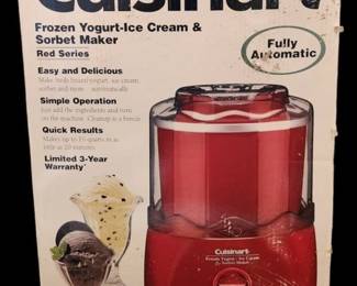 NEW Cuisinart Ice Cream Maker