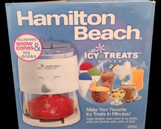 NEW Hamilton Beach Icy Treats