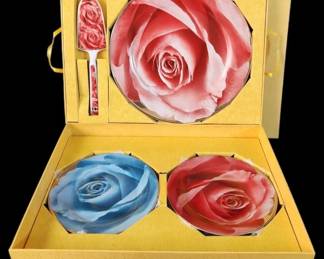 NEW Rose Cake Server Set