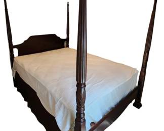 Wood Four Poster Bed