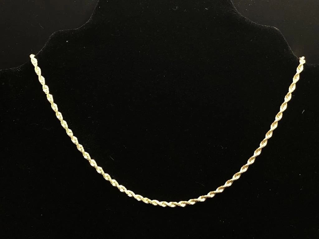 14k Gold Rope Chain