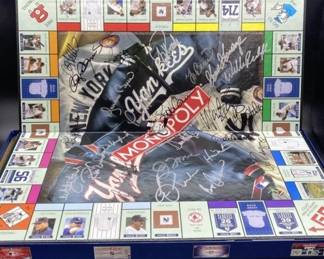 2006 NY Yankees SIGNED Monopoly Game