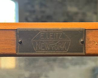 Old Apothecary/Analytical Balance SCALE - Wood & Glass Case