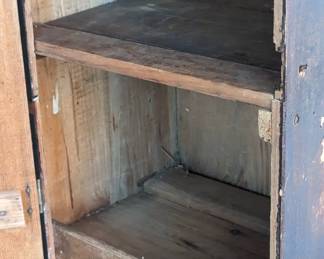 Inside of cuticura cabinet