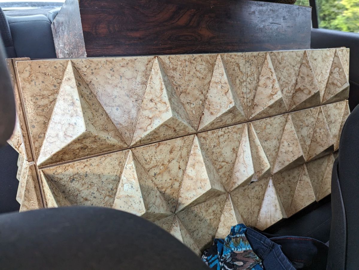 MCM low dresser table