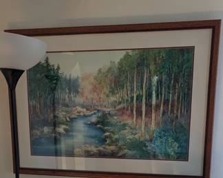 Huge watercolor, so lovely