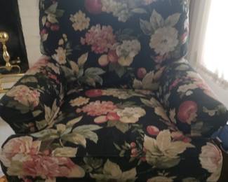 Floral print chair - 1 of 2