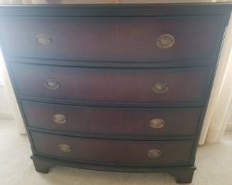 Bowfront bachelor’s chest