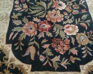 Pretty floral rug