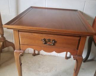 End table/ drawer made by Globe Furniture Co.