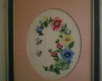 Crewel picture - 1 of 2