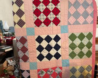 Vintage handmade quilt