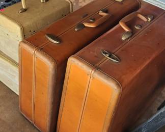 Vintage luggage