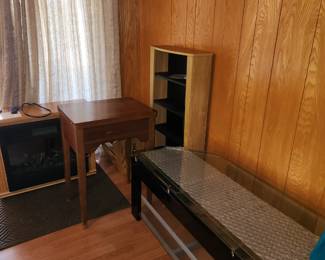 TV stand , Shelve, Electric Fire place, Sewing machine with table