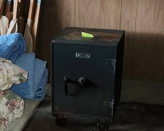 Vintage Safe with combination