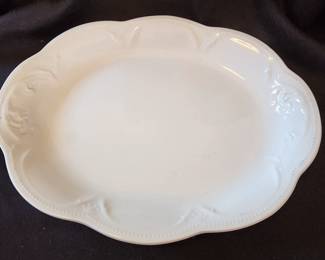Vintage White Royal Ironstone China Platter
Johnson Bros. England
