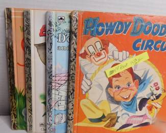 1st Print 1950 Howdy Doodys Circus & Other Walt Disney Books