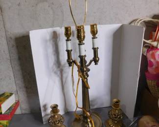 Collection of Brass-like Items