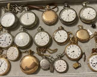 Antique pocket watches