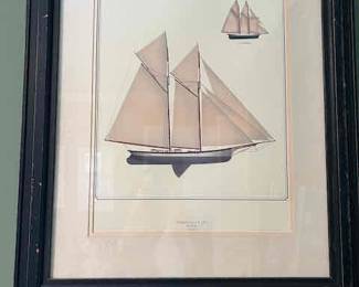 America's Cup 1870 Print