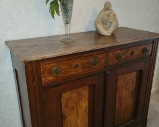 Antique buffet cabinet