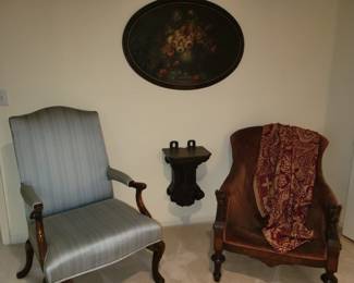 Antique carved chairs