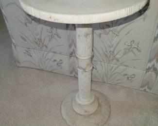 Marble side table
