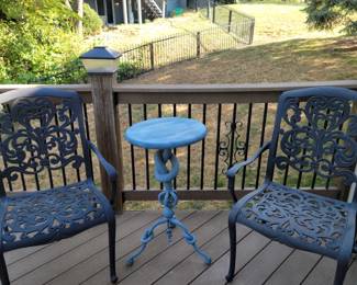 Outdoor wrought iron