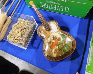 Guitar trinket box