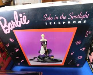 Barbie solo in the spotlight telephone
