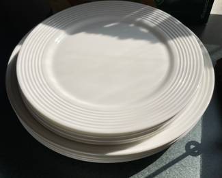 Tin Can Alley Seven salad and dinner plates by Lenox