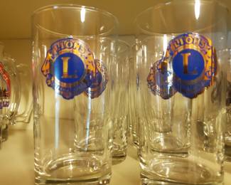Lions Glassware