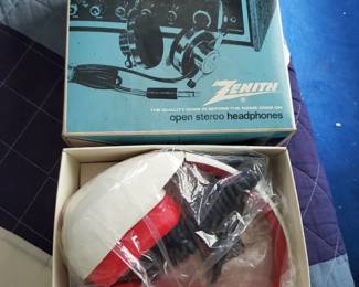 Stereo Headphones in Original Box - Zenith