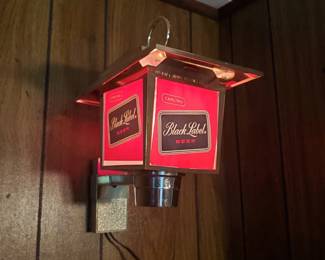 Black Label Hanging LIGHTED Coach Lights - Plastic 