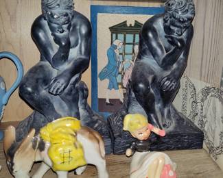 The Thinker Bookends