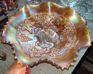 Carnival Glass Dish