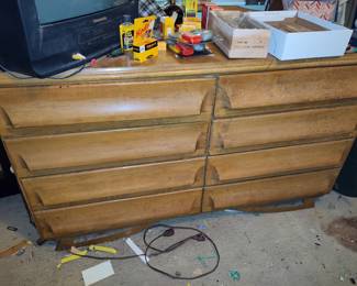 Matching Dresser and Mirror