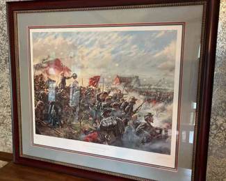 02 Barksdales Charge By Don Troiani Limited Edition Signed Print 