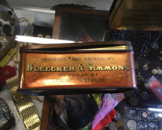 Large collection of tins