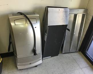 A/C unit and aluminum ramps 