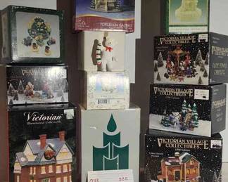 006 Christmas Village and Accessories