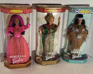 Around The World Again Barbies